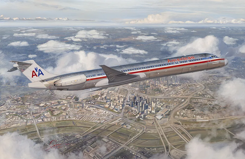 American Airlines MD80 | Airliner.Art